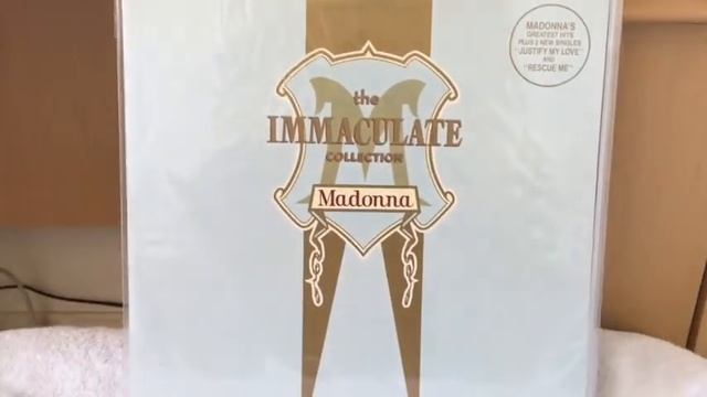MADONNA THE IMMACULATE COLLECTION LP смотреть онлайн