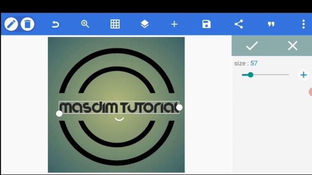Tutorial membuat logo untuk profil Youtube #part3 смотреть онлайн