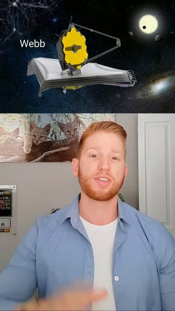 James Webb Telescope vs. Hubble! #shorts смотреть онлайн