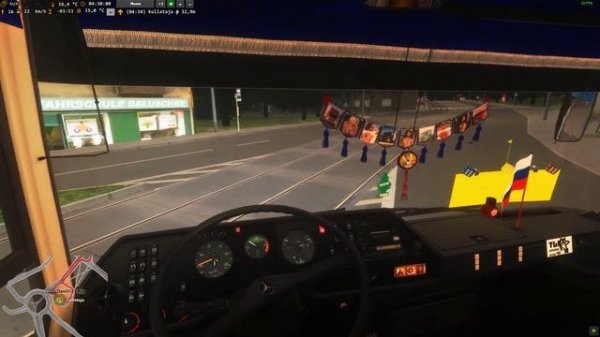 OMSI 2  Steam Edition MAP Fikcyjny Szczecin  Маршрут S21 #avtobus #omsi #omsi2 #benz