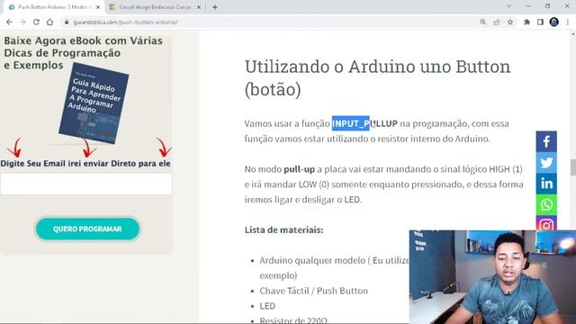 3 Modos de ligar botões no Arduino - Push Button смотреть онлайн