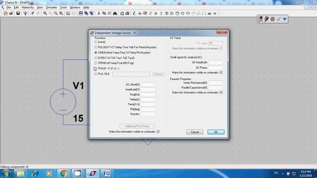 LTSPICEIV: LAB EL224 Diode characteristic (English) смотреть онлайн