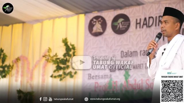 CERAMAH LUCU UAS "FENOMENA TIDUR SIANG DI MASJID SAAT RAMADHAN" - USTADZ ABDUL SOMAD смотреть онлайн