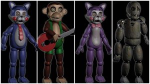 Меню EXTRA из Five Nights at Candy's 1