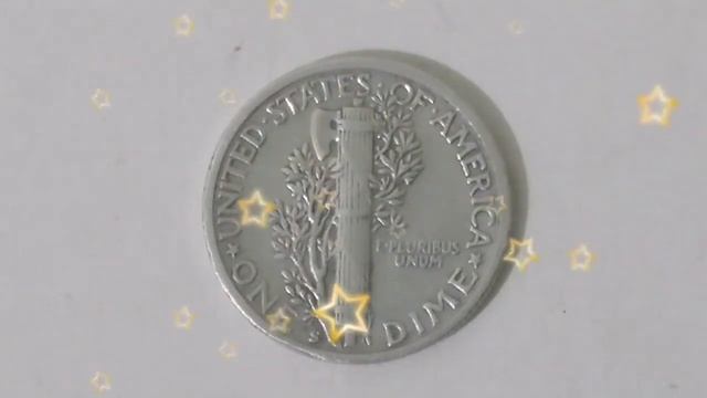 1 Dime (Mercury Dime) 1945 Silver - U. S. A. смотреть онлайн
