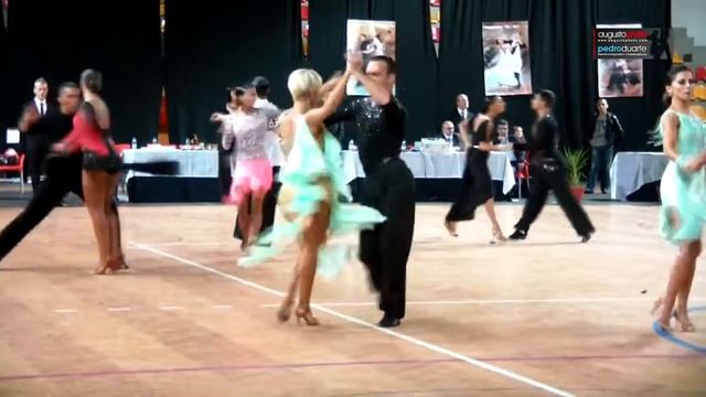 CN13 - Ricardo Cabaço & Vanessa Varela, Cha Cha Cha (HD) смотреть онлайн