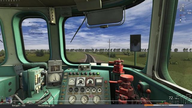 Trainz 19 Ламповая поездка на ламповом тепловозе ТЭП60. 1440p смотреть онлайн