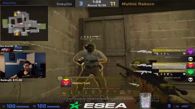 CS:GO - The Best Way to use a decoy "door stopper" by Mythic смотреть онлайн