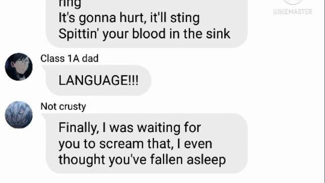 Daisy Mha lyrics prank (The villains invading the group chat series) смотреть онлайн