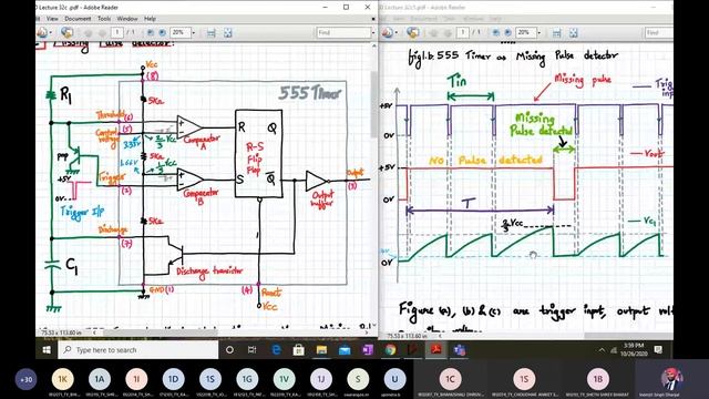 Missing pulse detector using 555 timer IC смотреть онлайн