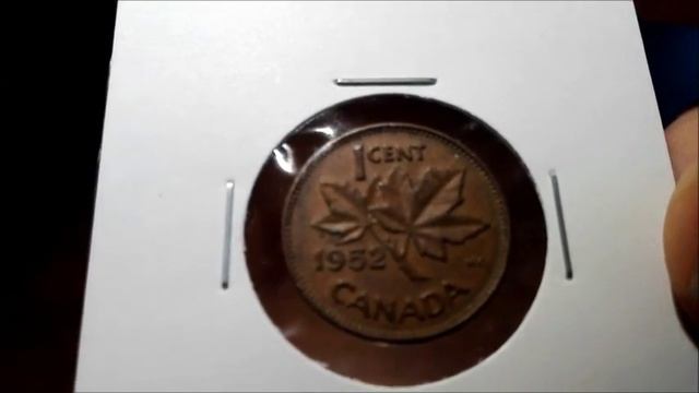 CANADA 1 Cent coin type collection смотреть онлайн