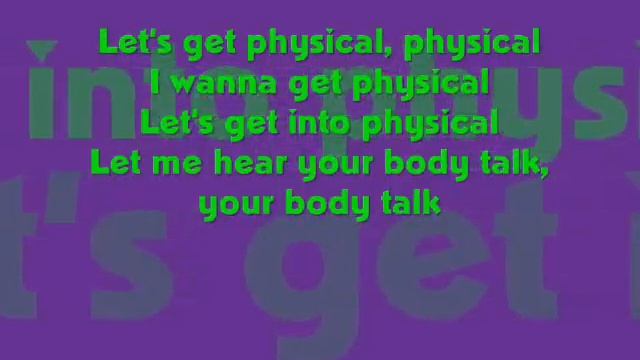 Physical - Olivia Newton John w/ lyrics смотреть онлайн