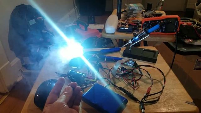Ghostbusters Proton Pack v.3 Vent fog test смотреть онлайн