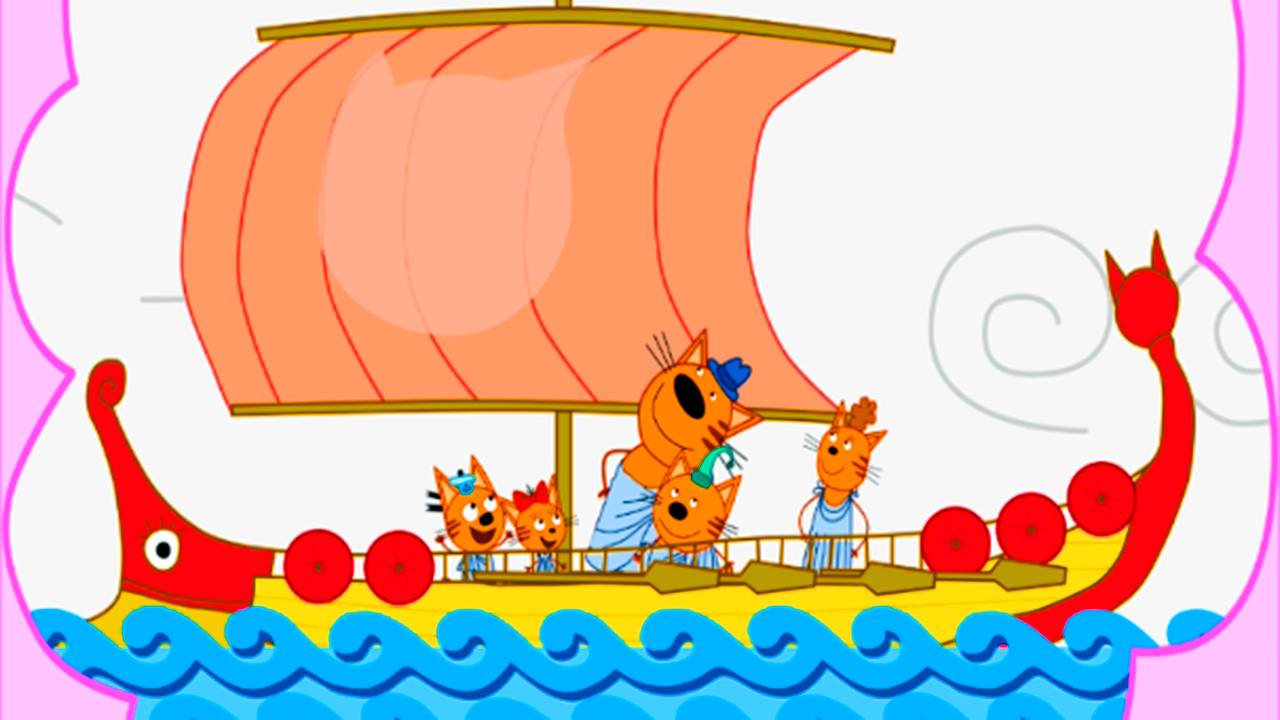 ПАЗЛ ТРИ КОТА - Развивающий мультфильм для детей "Пазлы" Познавательный мультик для малышей смотреть онлайн