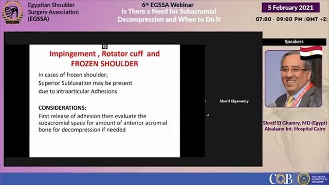 Impingement syndrome and rotator cuff tear смотреть онлайн