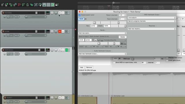 Creating a Side-Chain Gate in REAPER (ReaGate) смотреть онлайн