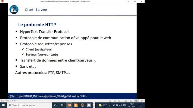 2021-2022 HTML/CSS Séance#1 смотреть онлайн