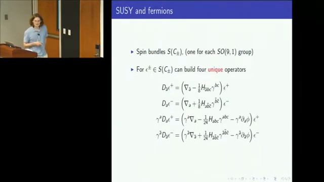 Charles Strickland-Constables - Generalised Geometry of Supergravity смотреть онлайн