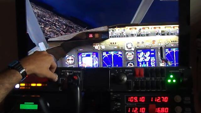 fsx night landing b717 managua intl смотреть онлайн
