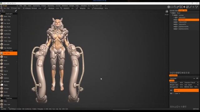 3D Coat+Zbrush+Blender | Concept Art смотреть онлайн