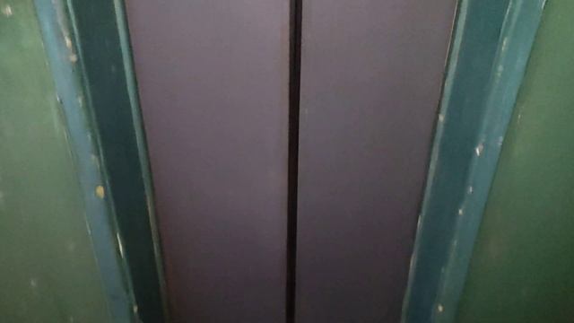 Модернизированный лифт УКМ г/п 350 кг под СЛЗ г/п 400 кг после ремонта привода дверей (г. Запорожье смотреть онлайн