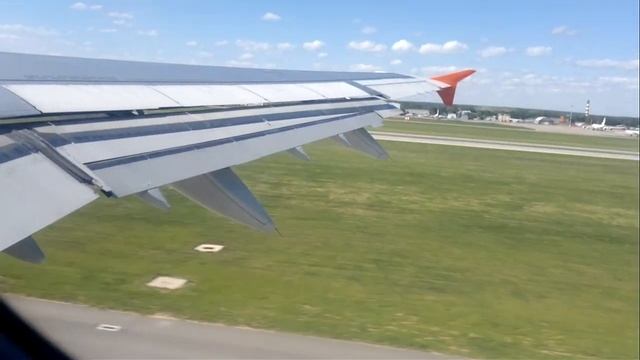 AEROFLOT рейс SU 849 SVO-LED A321, взлет, 30.05.2011 смотреть онлайн