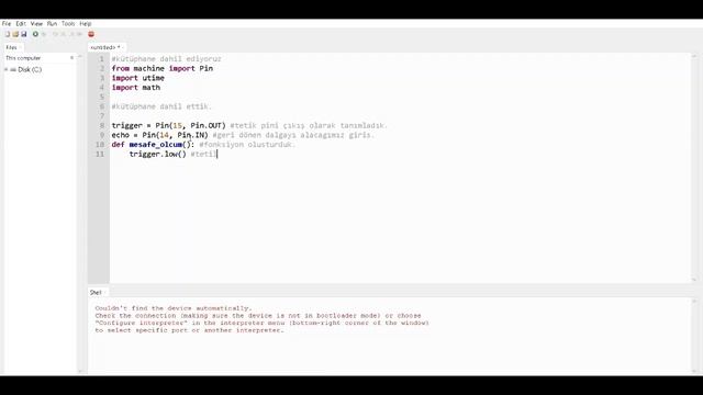 Hc-Sr04 ultrasonic sensor and raspberry pi pico tutorial смотреть онлайн
