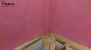 Монтаж подкладочного ковра под мягкую кровлю Дёке Docke