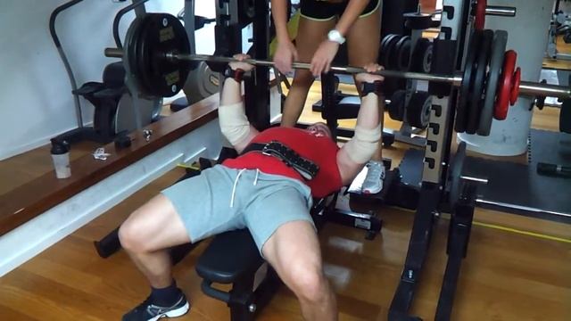Bench press 175kg/385 x 3 смотреть онлайн