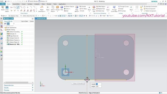 Siemens NX 12 Tutorial For Beginners - 2