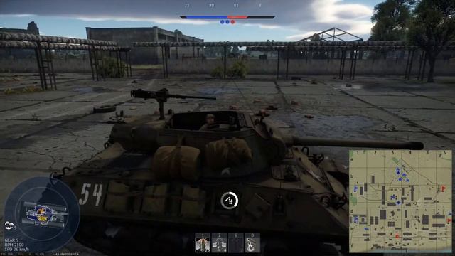 War Thunder M36 GMC Gameplay смотреть онлайн