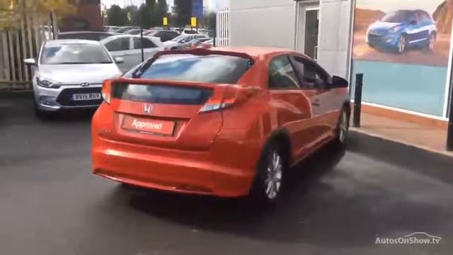 HONDA CIVIC I-VTEC ES RED 2012 смотреть онлайн