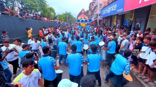 Ashtami | Dharmaveer | Tanay Beats | Grant Road Cha Raja 2023 Aagman Sohala | Mumbai Banjo Party смотреть онлайн