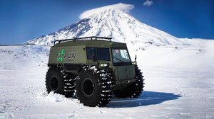 К Тихому Океану на Вездеходе Тайфун - Камчатка - В Гостях у Владельца Колесного Болотохода. ЧАСТЬ 1