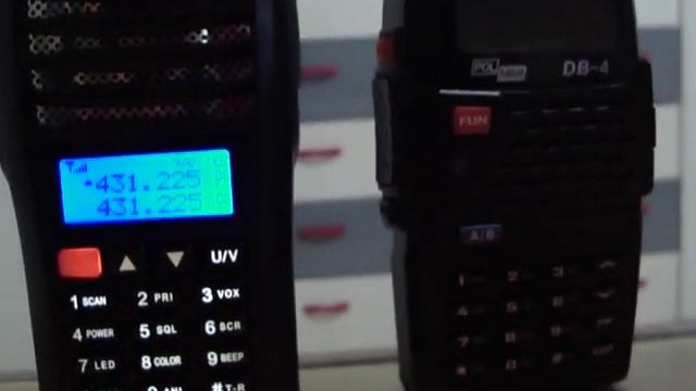 Test 431.225Mhz Baofeng uv5r-Polmar db-4-Polmar db-32 смотреть онлайн