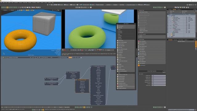 Modo _ Octane Render_ Ray Switch Node смотреть онлайн