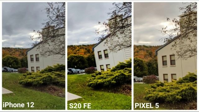iPhone 12 Pro Max VS S20 FE VS Pixel 5 | CAMERA TEST смотреть онлайн