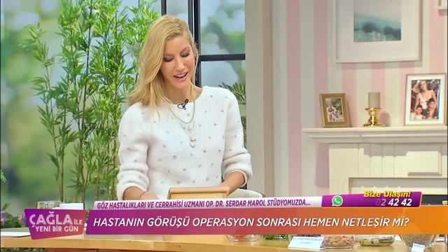 Op.Dr.Serdar Marol Premium Akıllı Lens,No Touch Laser ve Göz Kuruluğu konuları hakkında bilgi verdi смотреть онлайн