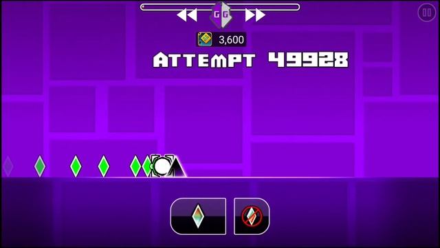 Reaching 50000 Attempts on Stereo Madness with Speed Hacks! | Geometry dash! смотреть онлайн