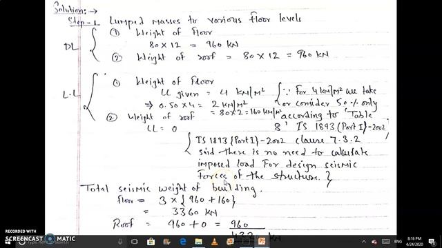 Lecture 3 ERC&D Problem number (2) based on equivalent static analysis method смотреть онлайн