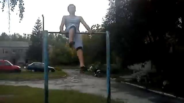 Задний замок (подьём махом вперёд) смотреть онлайн
