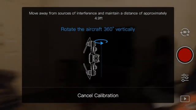 DJI Spark - Compass Calibration