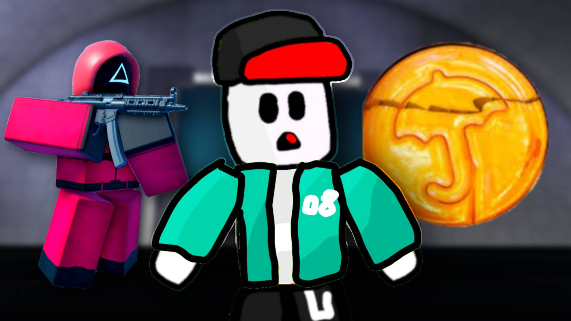 Куда мы попали в Роблокс? Игра в кальмара Roblox смотреть онлайн