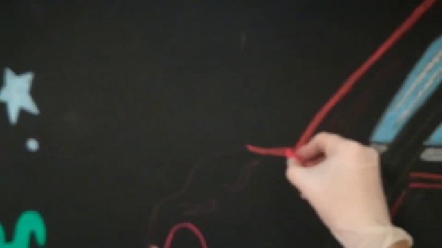 Меловое оформление стены в городе Томске смотреть онлайн