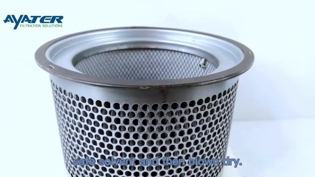 The cleaning and maintenance of the air/oil separator смотреть онлайн