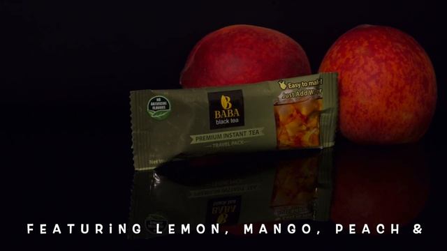 Baba Black Tea Flavor Sampler - Premium Instant Iced Tea with Fruit Flavors смотреть онлайн