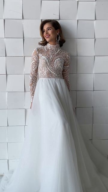 Свадебное платье Эгоиста из коллекции «Sposame!» от бренда Anna Kuznetcova