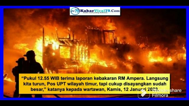 RM Ampera di Soekarno-Hatta Bandung Ludes Dilalap Si Jago Merah смотреть онлайн