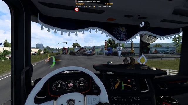 ETS2 1.47 [Gamepad Xbox S] | Scania NG 580s - Tandem | Nice(F) x Lyon(F) смотреть онлайн