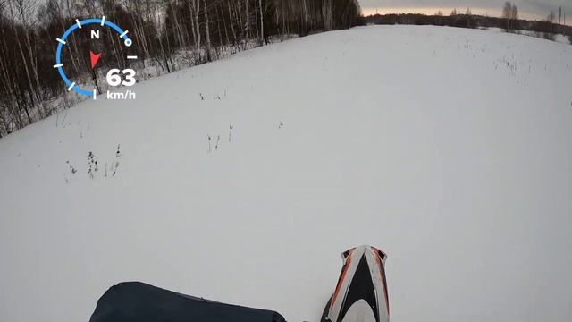 Сколько едет сноубайк #snowbike #yamaha #сноубайк #yz450f смотреть онлайн